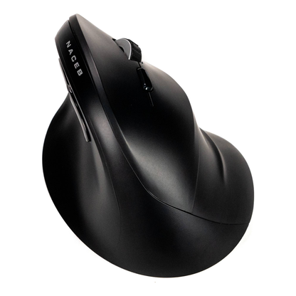 Mouse Naceb Technology NA-0130 Bluetooth 1600 DPI 5 botones Negro