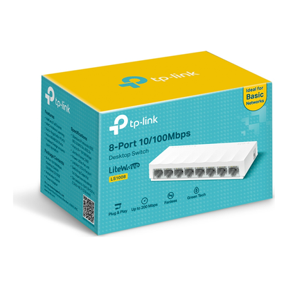 Switch No administrable  TP-LINK LS1008