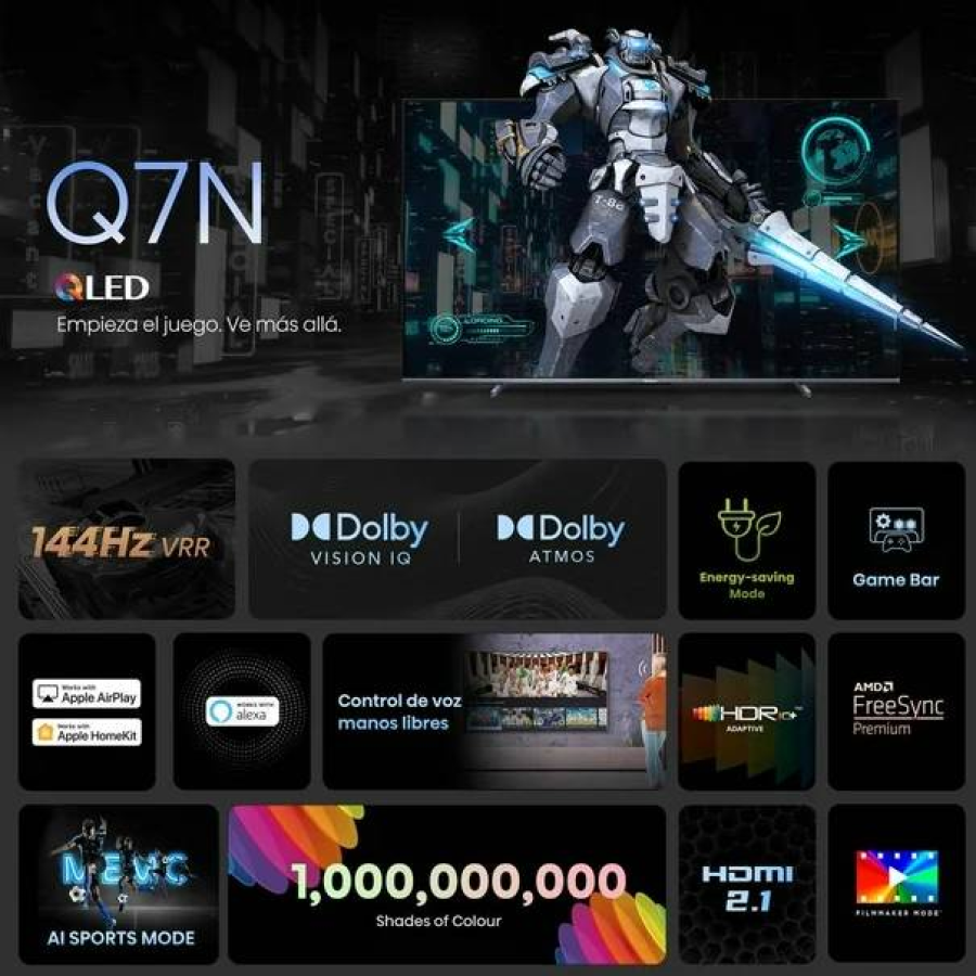 Televisiones Hisense 100QD7N