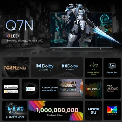 Televisiones Hisense 100QD7N