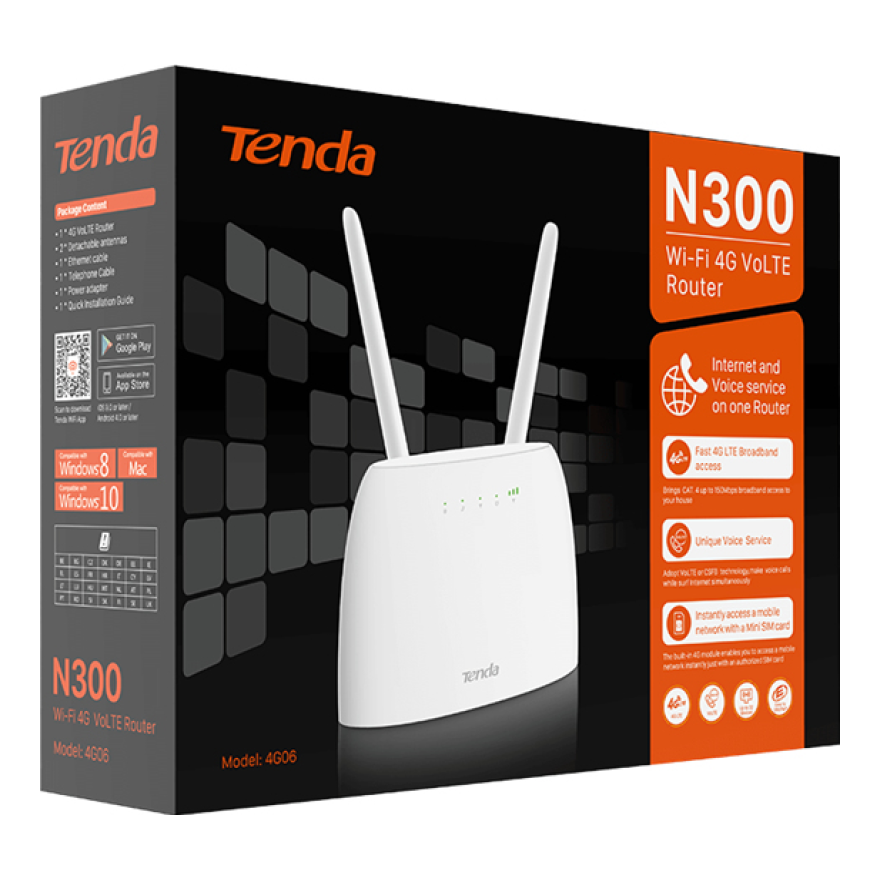 Router  TENDA 4G06