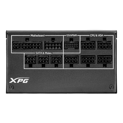 Fuente de Poder Gaming XPG Cybercore II 1000 W 80 PLUS Platinum Modular ATX 3.0 (CYBERCOREII1000P-BKCUS)