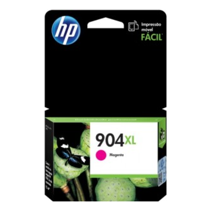 Cartucho de Tinta HP Original 904XL Magenta – Para OfficeJet Pro 6968, OfficeJet Pro 6978, OfficeJet Pro 6979 (T6M08AL)