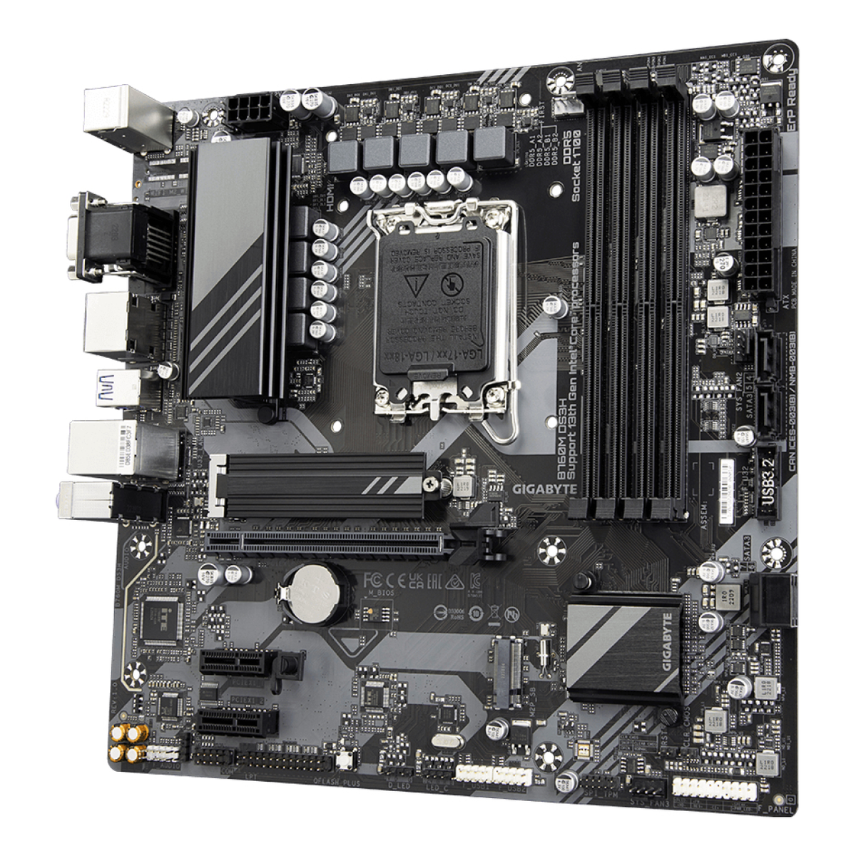 Motherboard Gigabyte B760M DS3H DDR5 Micro-ATX