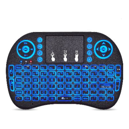 Teclado Mini Inalámbrico, Recargable, Ilumina BROBOTIX 963814