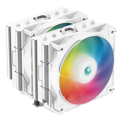 Disipador DeepCool AG620 Wh ARGB (R-AG620-WHANMN-G-2)