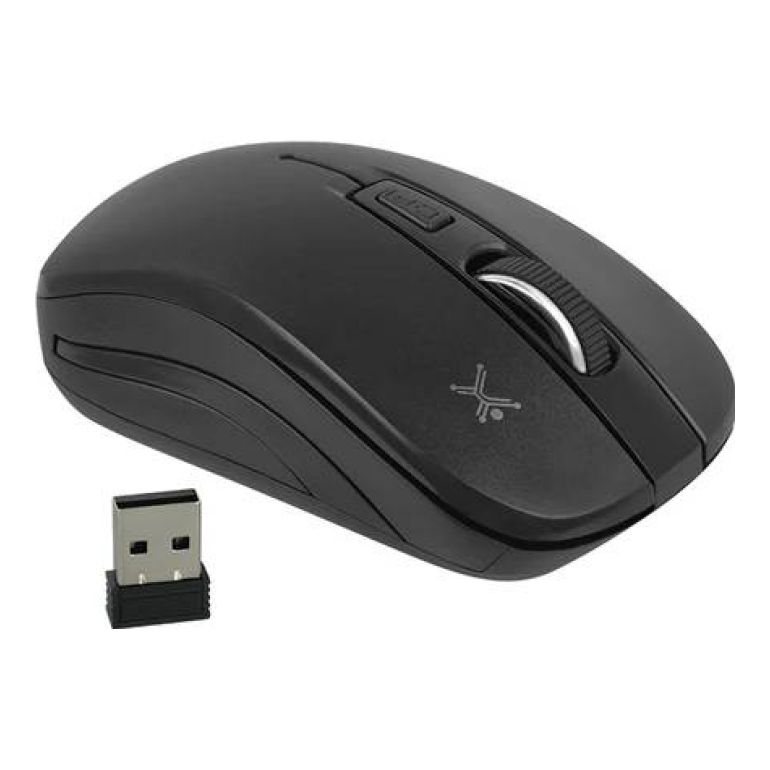 Mouse PERFECT CHOICE PC-044758 óptico 1600 DPI 3 botones Negro