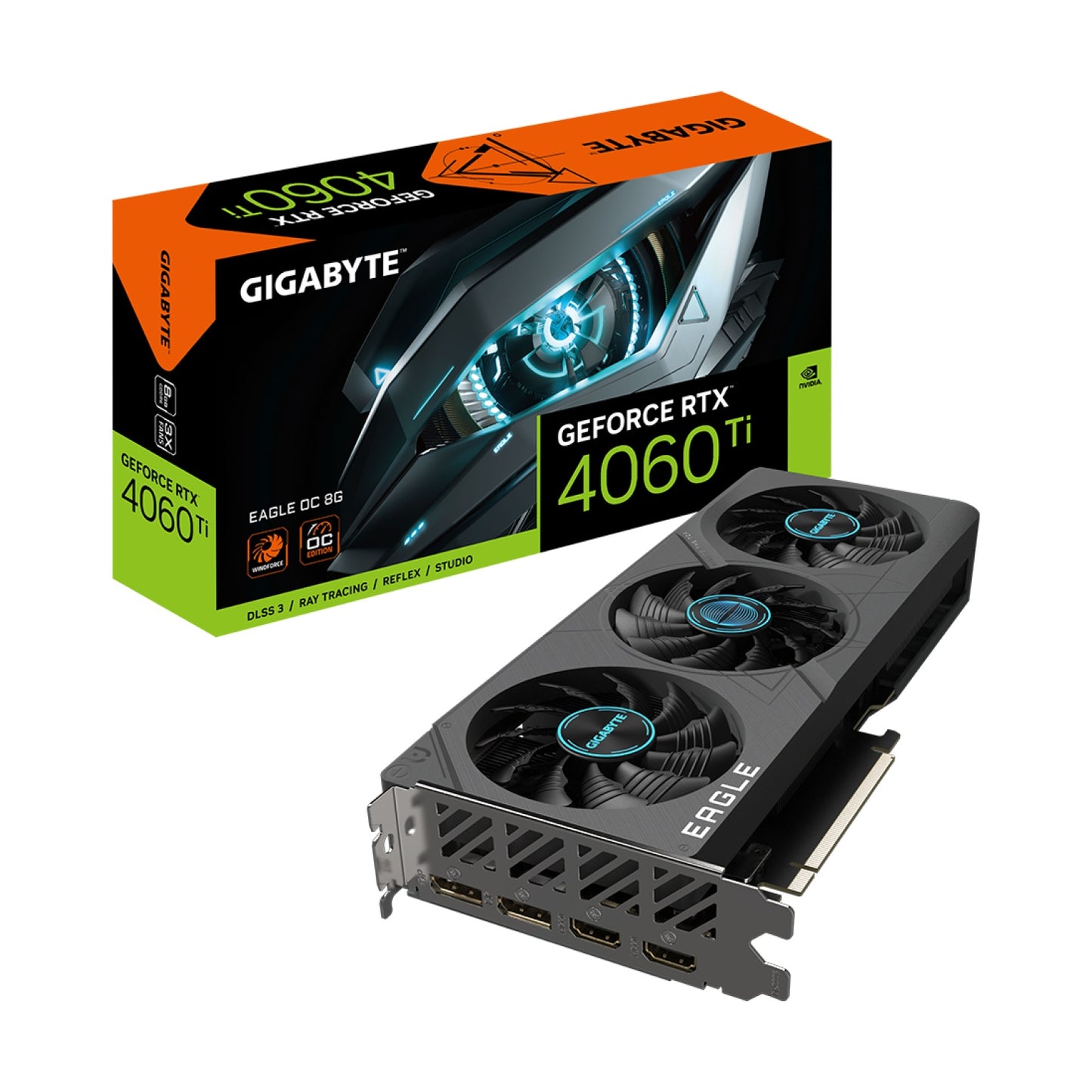 Tarjeta de Video Gigabyte GV-N406TEAGLE OC (GV-N406TEAGLE OC-8GD)