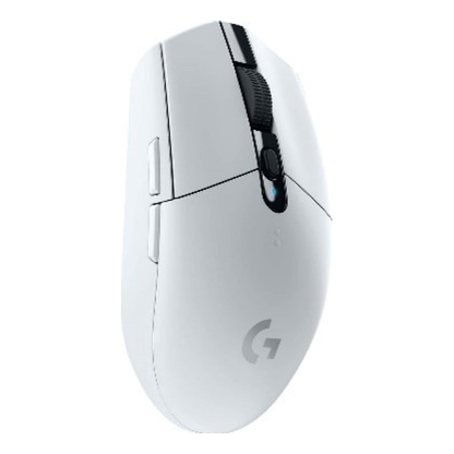 Mouse Gaming Logitech G305 inalámbrico 2.4 GHz óptico 12000 DPI 6 botones Negro, Blanco (910-005290)