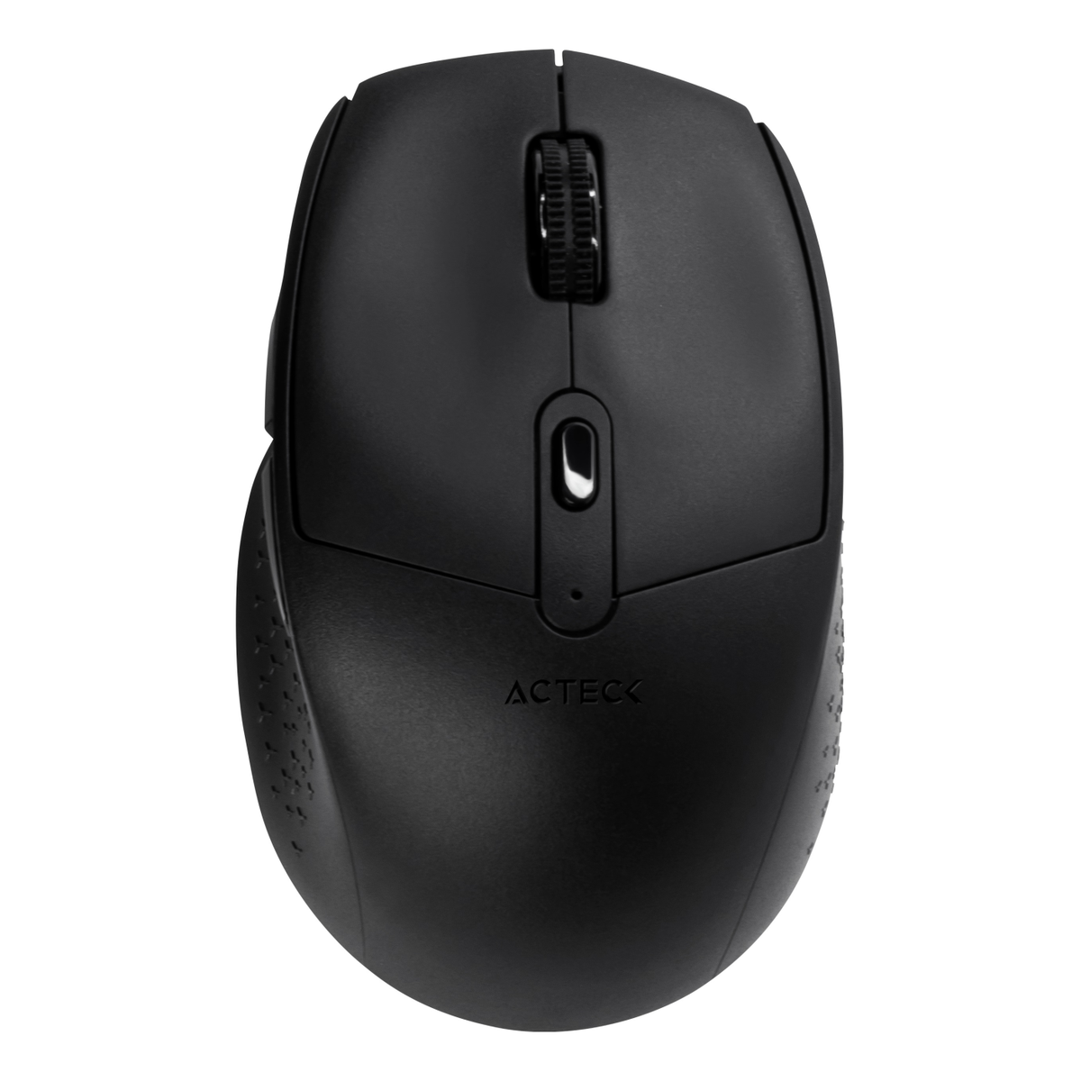 Mouse ACTECK ERGO MI680 inalámbrico 2.4 GHz óptico 1600 DPI 6 botones silencioso Negro (AC-934077)