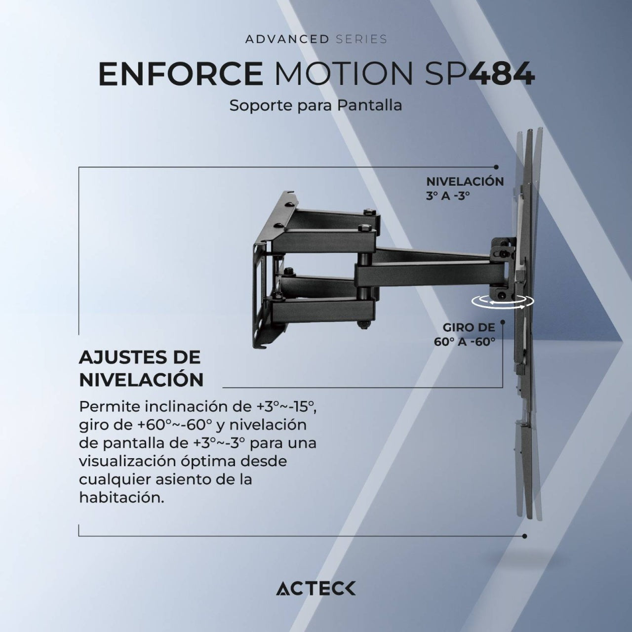 Soporte para TV ACTECK SP4 84