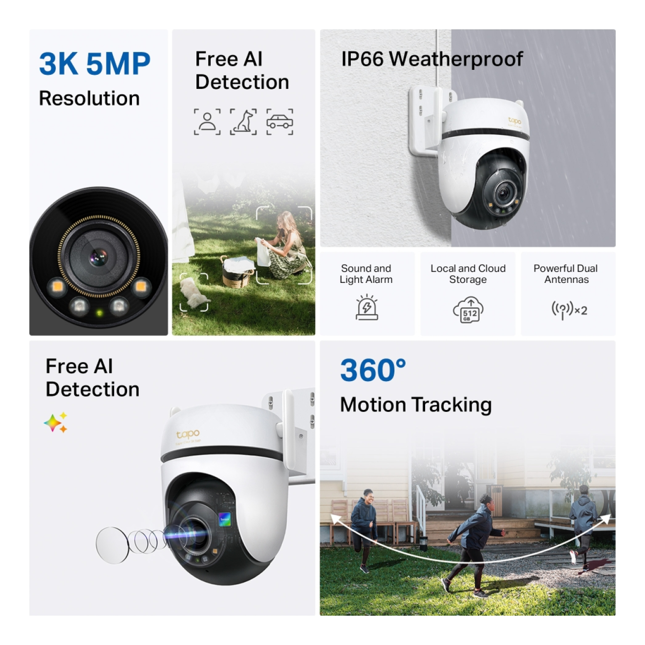 Cámara Wi-fi TP-LINK TAPO C530WS