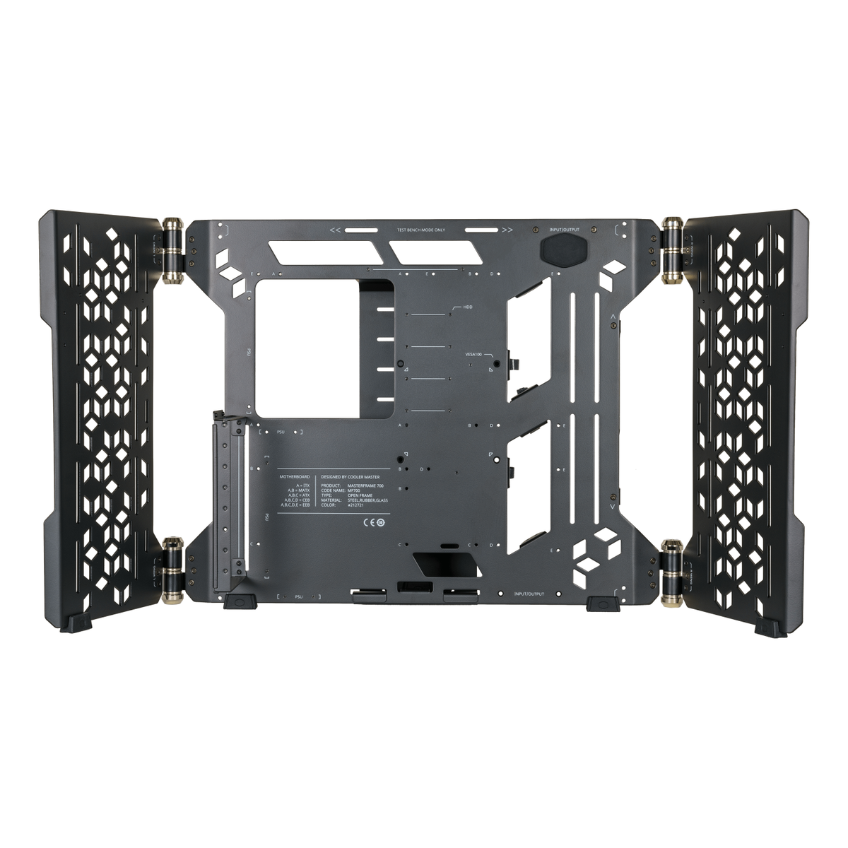 Gabinete para PC Cooler Master MasterFrame 700 (MCF-MF700-KGNN-S00)