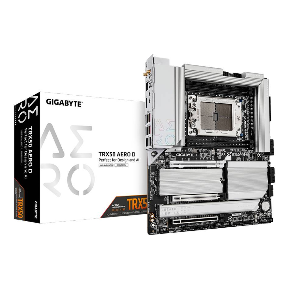 Motherboard Gigabyte TRX50 AERO D Socket sTR5 ATX DDR5