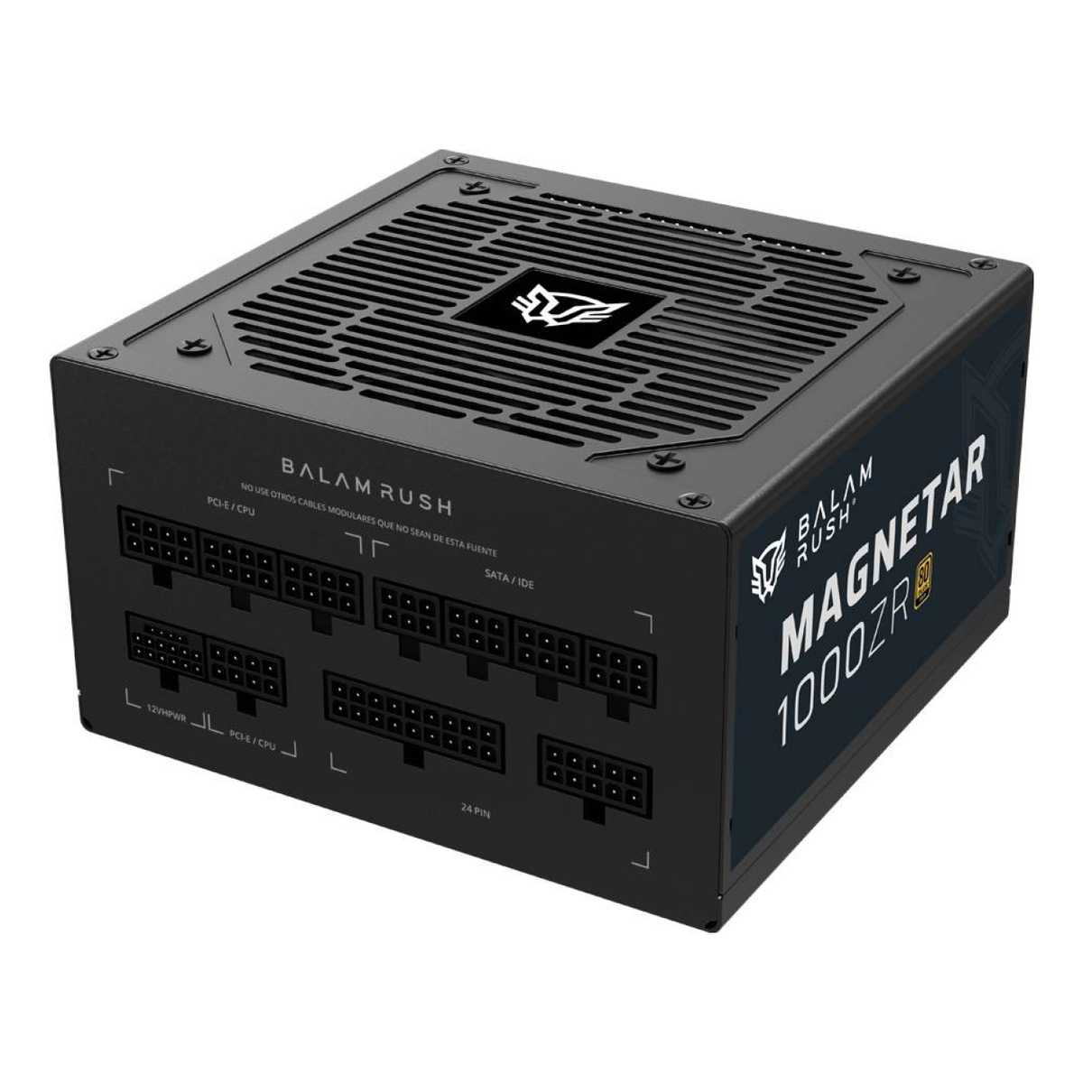 Fuente de Poder Gaming Balam Rush Magnetar 1000ZR Legend Series 1000 W 80 PLUS Gold Totalmente Modular ATX 3.0 12VHPWR (BR-940306)