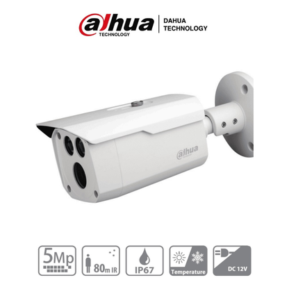 Cámara HDCVI Bala Dahua Technology DH-HAC-HFW1500DN-0360B