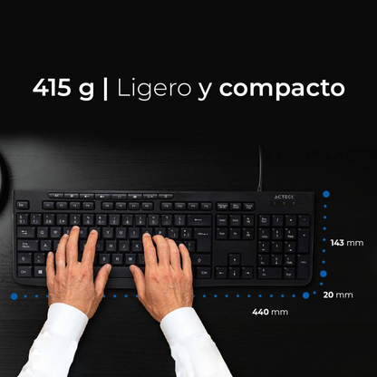 Teclados ACTECK TA222