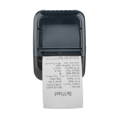 Impresora POS Térmica Portátil Qian QOP-T58UB-RP de 58 mm con USB y Bluetooth, 70 mm/s