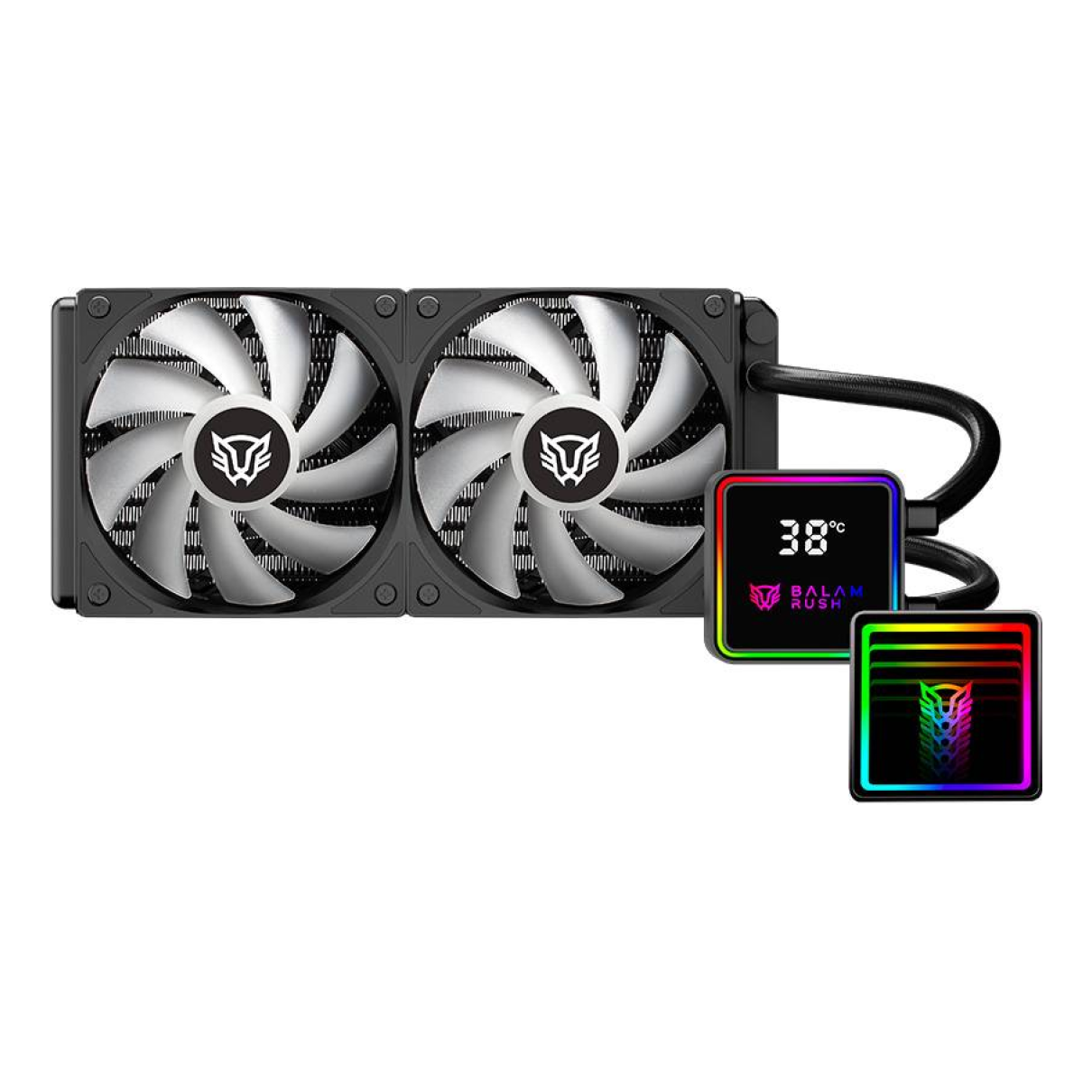 Enfriamiento y Ventilación Balam Rush CRYO PRISM 240 BLACK