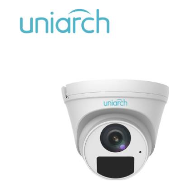 Cámara domo IP UNIARCH IPC-T122-APF28-E