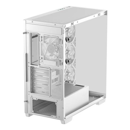 Gabinete Gaming DeepCool CG580 4F 4 ventiladores Blanco (R-CG580-WHADA4-G-1)