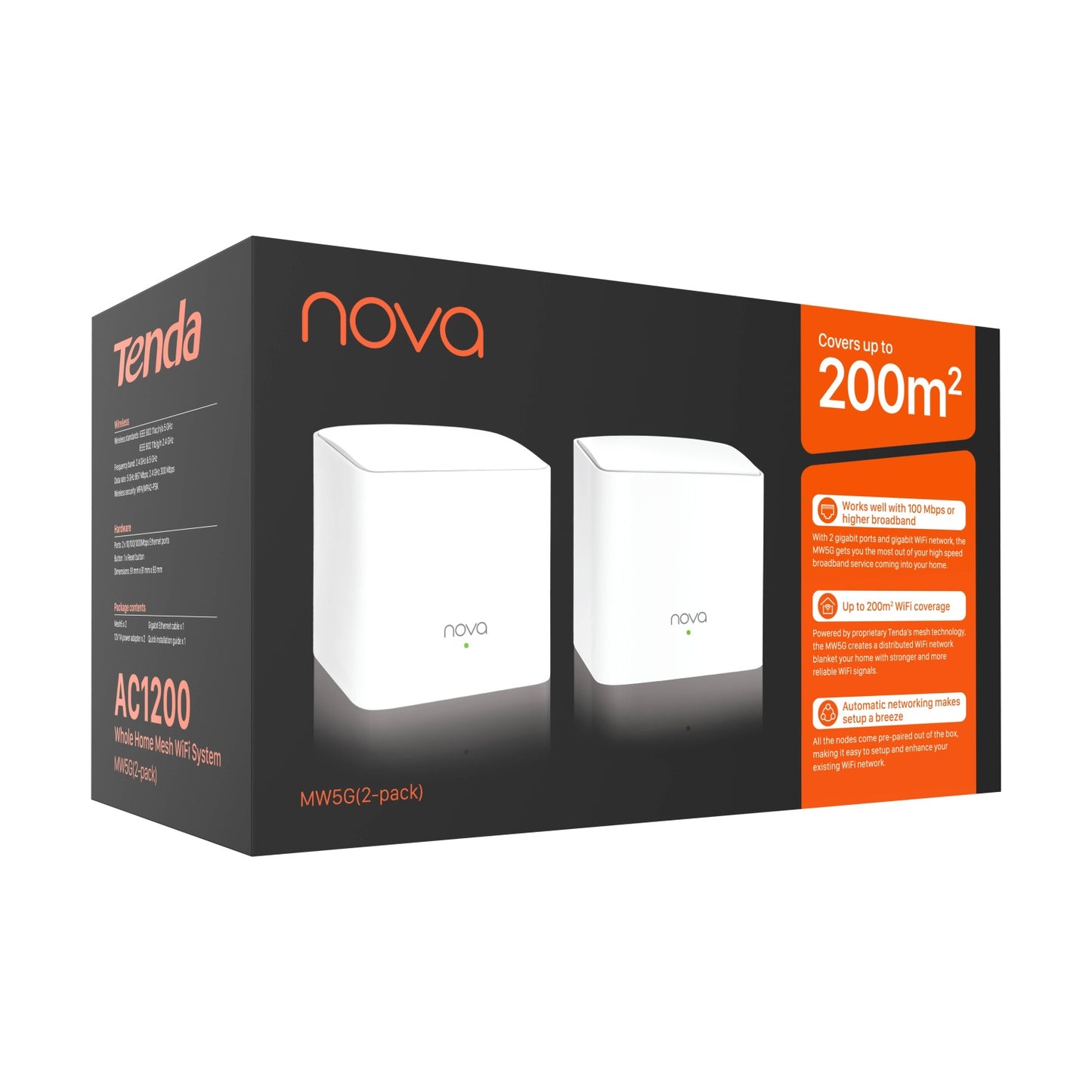 Router TENDA MW5G (2-PACK)