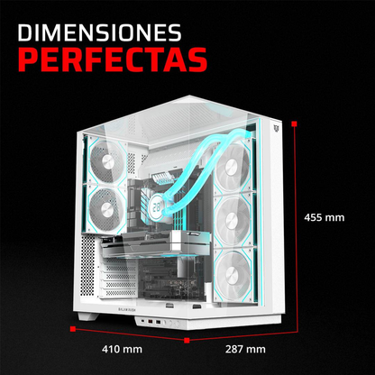 Gabinetes Gaming Balam Rush TANK MAJESTIC 7600