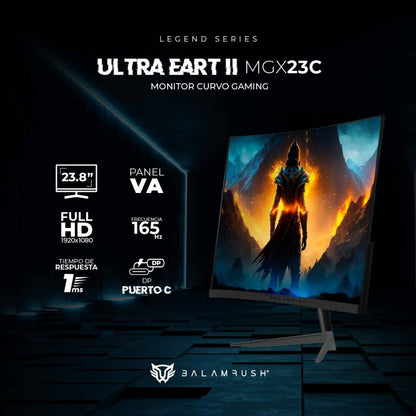 Monitor Gaming Balam Rush MGX23C