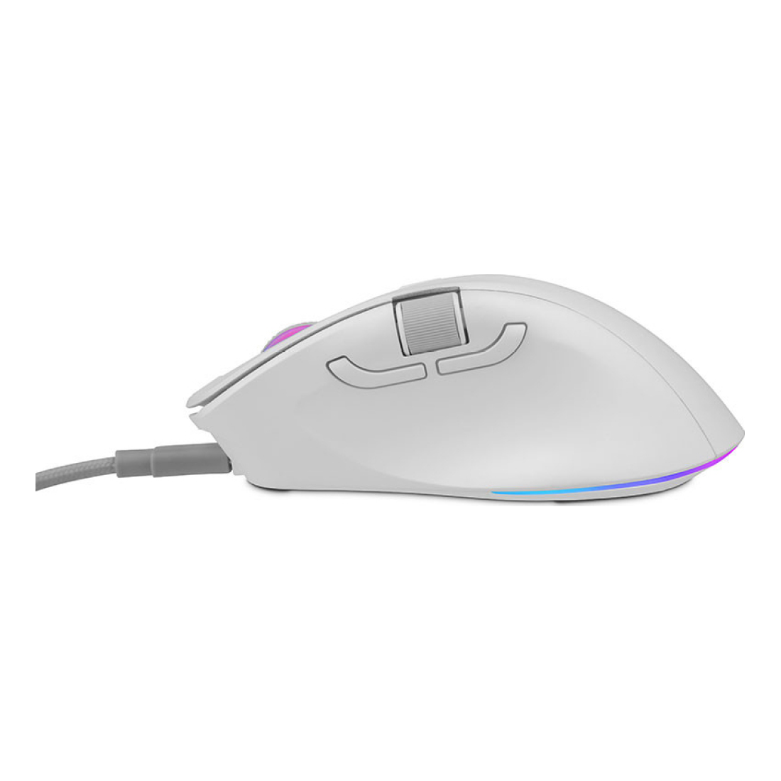 Mouse Gaming GETTTECH (GGM-RGBTR-01-WH) Blanco