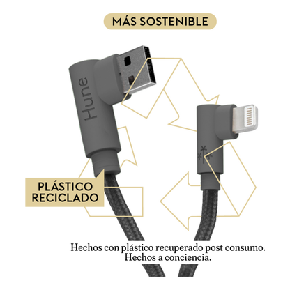 Cables Braided USB - Lightning Hune Hiedra