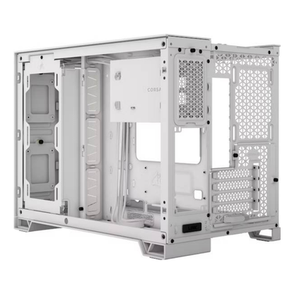 Gabinete para PC Corsair 2500X Micro-ATX Panel de Vidrio Templado Blanco (CC-9011266-WW)