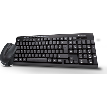 Kit de Teclado y Mouse TECHZONE TZ16COMB01-INA