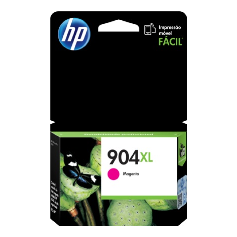 Cartucho de Tinta HP Original 904XL Magenta – Para OfficeJet Pro 6968, OfficeJet Pro 6978, OfficeJet Pro 6979 (T6M08AL)