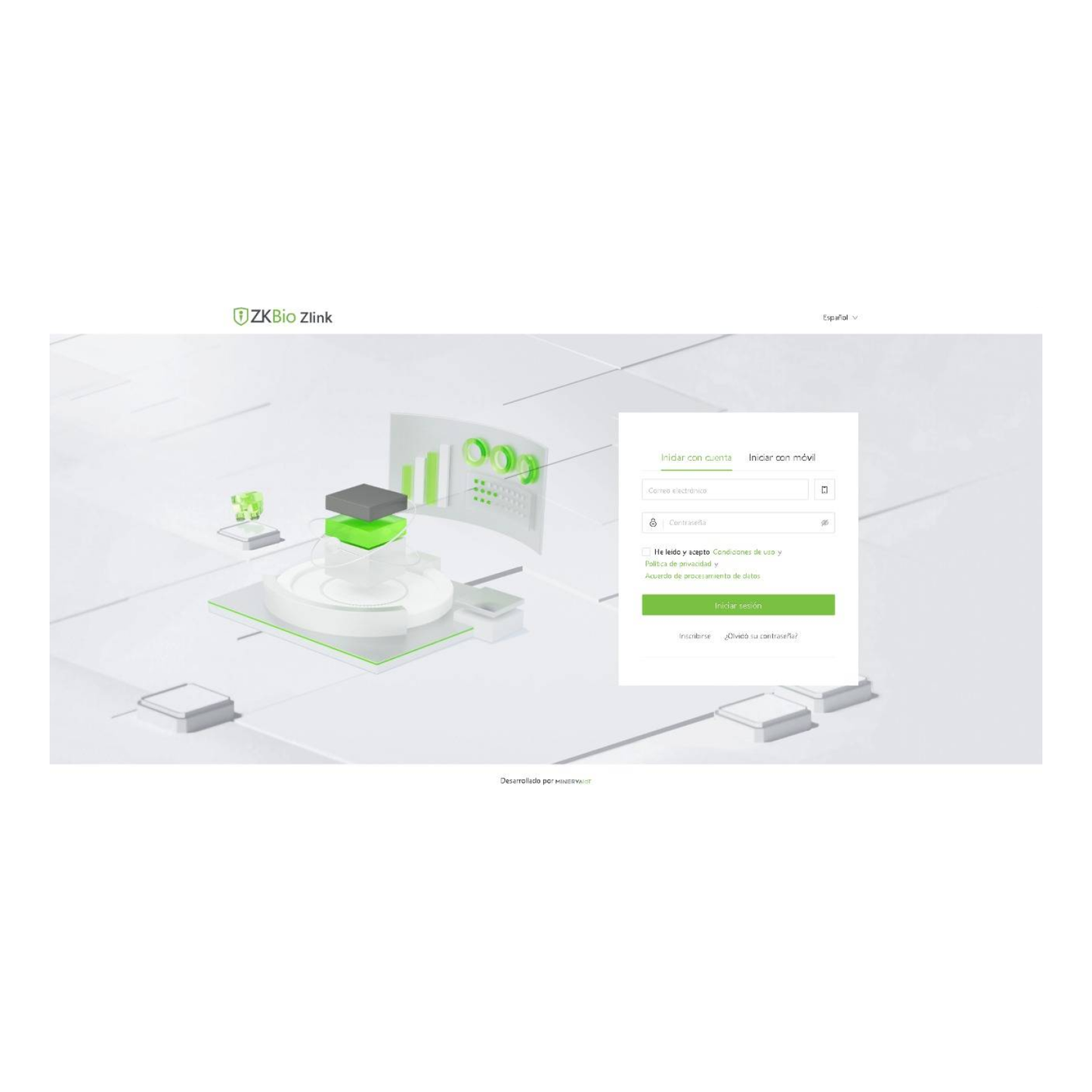 Control de acceso ZK TECO SenseFace2A