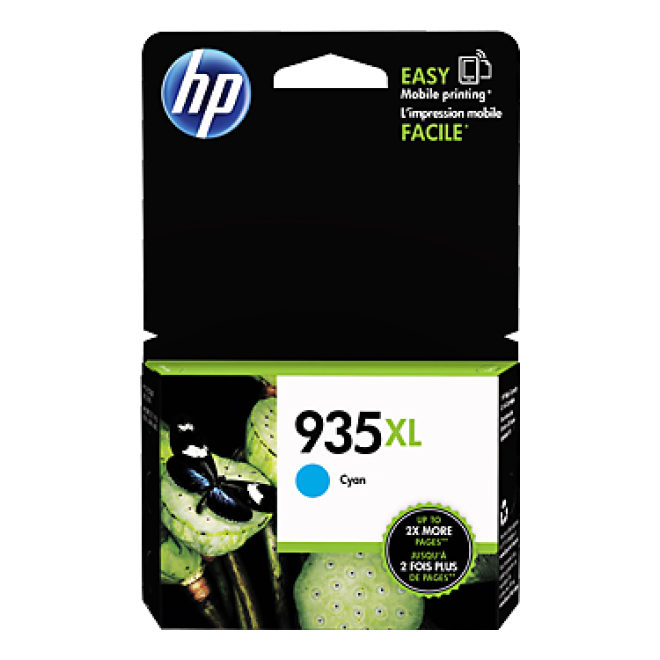 Cartucho de Tinta HP Original 935XL Cian – Para OfficeJet Pro 6230, OfficeJet Pro 6830, OfficeJet Pro 6835 (C2P24AL)