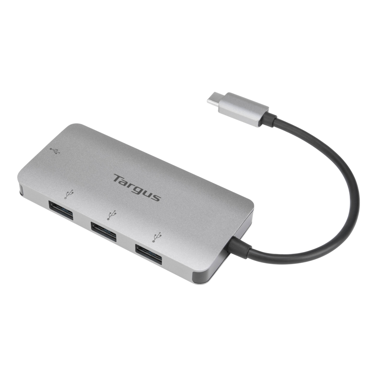 Hub USB TARGUS USB-C a 4 port USB-A 3.0 color gris (ACH226BT)