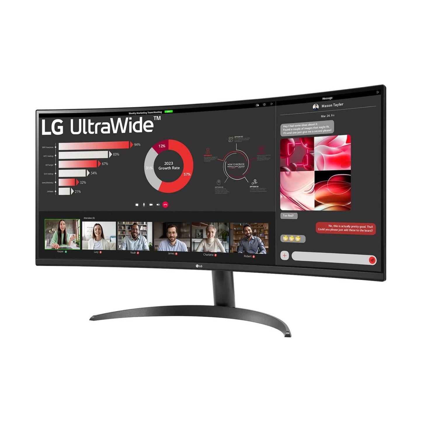 Monitor LG 34WR50QK