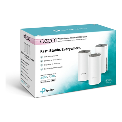Kit Sistema MESH  TP-LINK Deco E4(3-Pack)