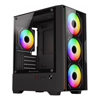 Gabinetes Gaming Balam Rush NITROX EDGE PRO CRYSTAL 4900C