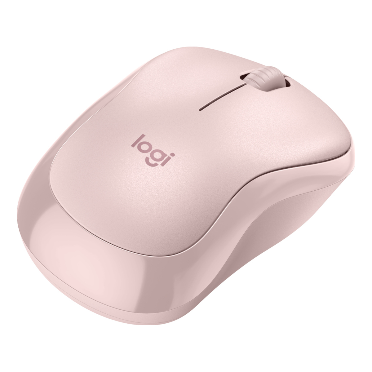 Mouse Logitech M240 Bluetooth óptico 4000 DPI 3 botones silencioso Rosa (910-007117)