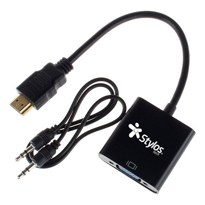 Convertidor VGA a HDMI Stylos STACHV1B