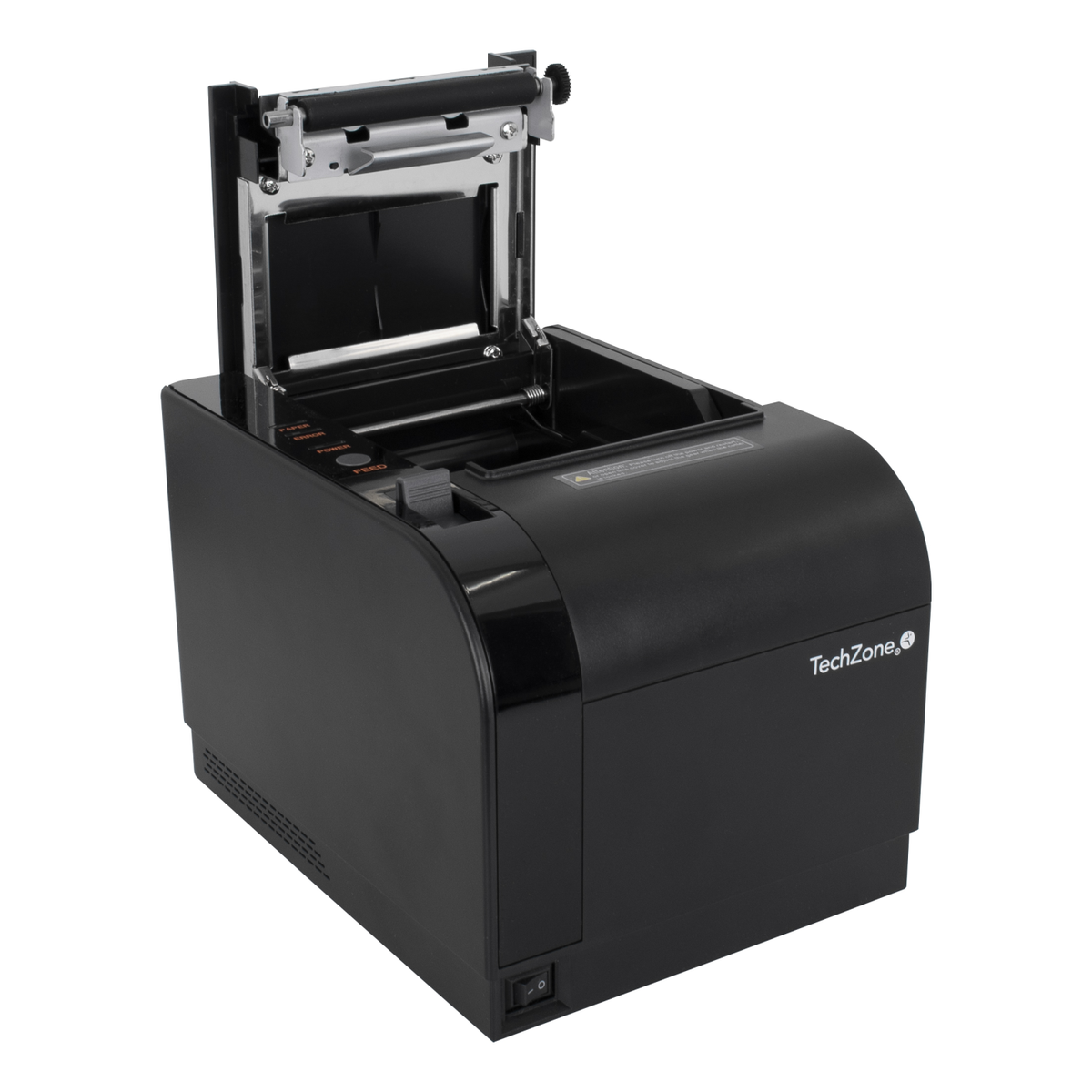 Impresora POS Térmica TECHZONE TZBE301 de 300 mm/s con USB, Serial, RJ45 y RJ11