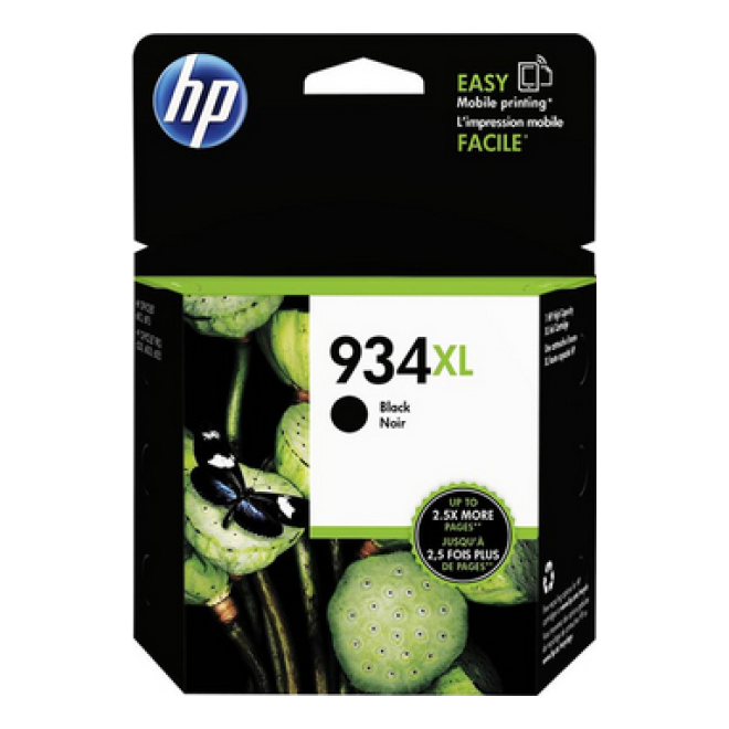 Cartucho de Tinta HP Original 934XL Negro – Para OfficeJet Pro 6230, OfficeJet Pro 6830, OfficeJet Pro 6835 (C2P23AL)