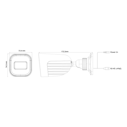 Camara de Video Vigilancia  PROVISION-ISR I2-320IPSN-28-V2