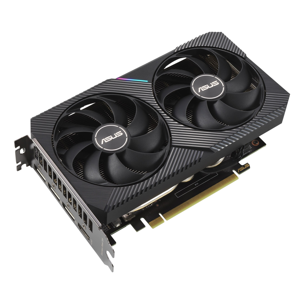 Tarjeta de Video ASUS DUAL-RTX3060-O12G-V2 NVIDIA GeForce RTX 3060 12 GB 2 Ventiladores