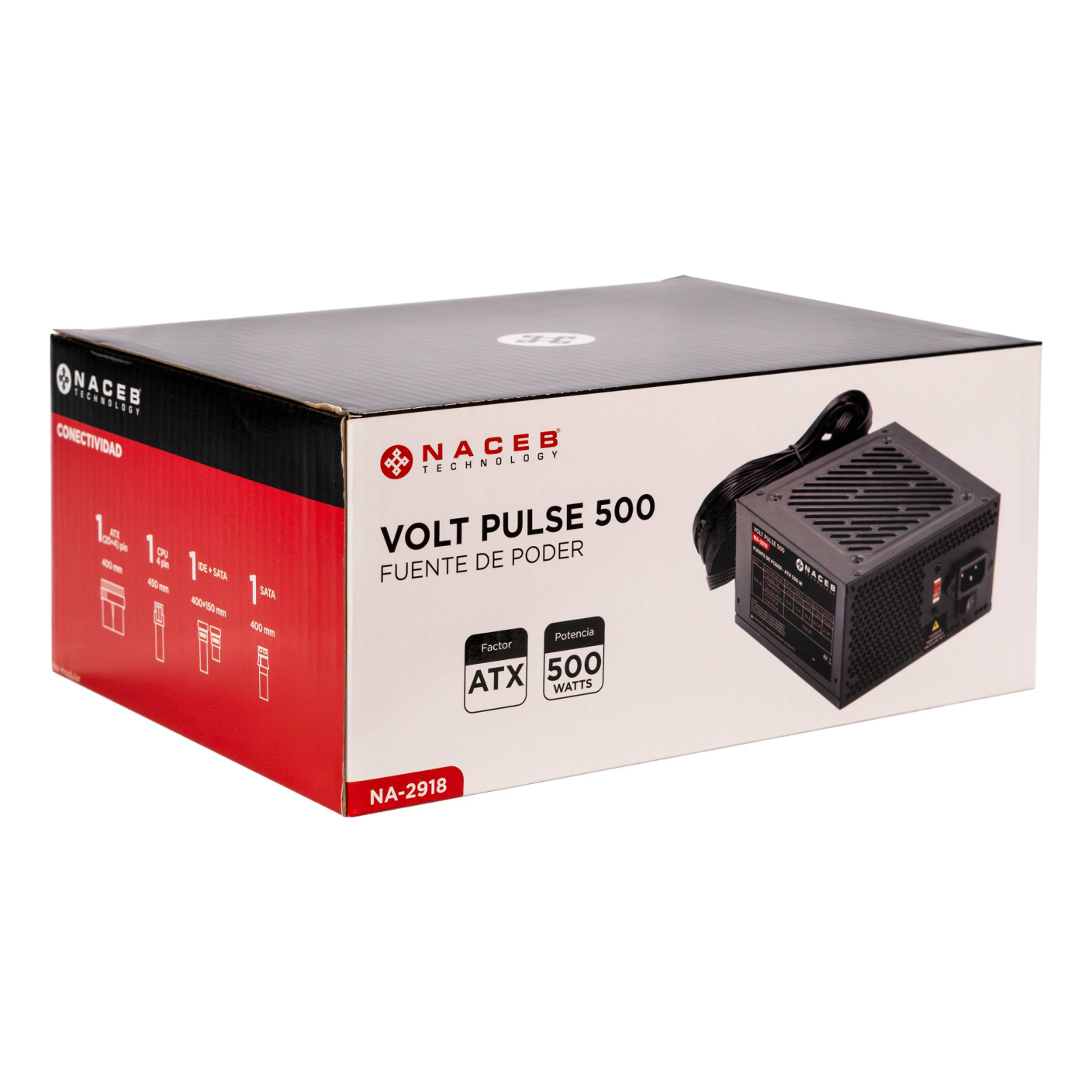Fuente de poder Naceb Technology NA-2918