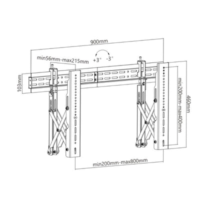 Soporte para Videowall OVALTECH OVW-3770