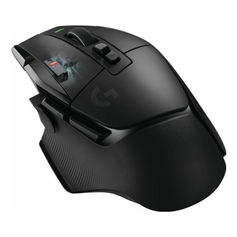 Mouse Gaming Logitech G502 inalámbrico 2.4 GHz óptico 25600 DPI 13 botones Negro (910-006179)