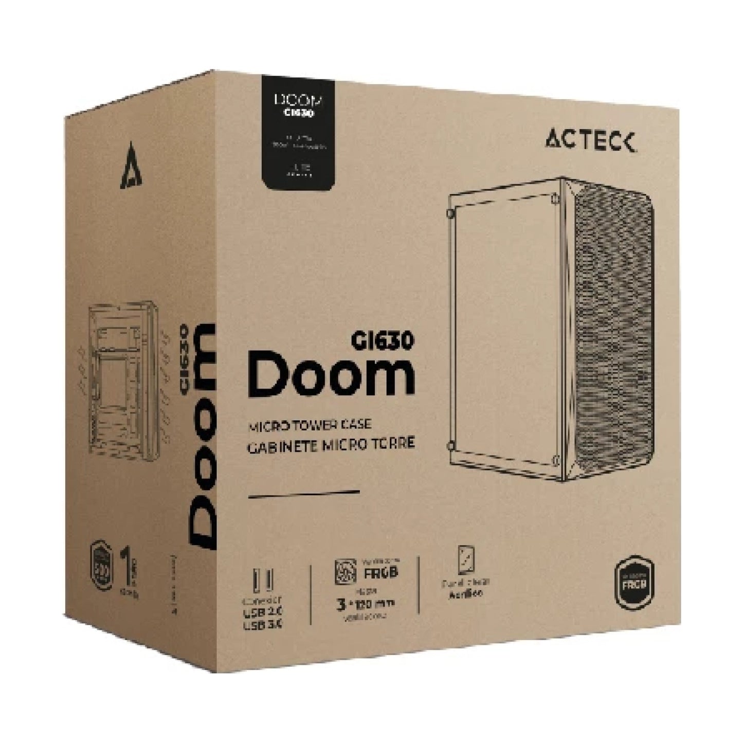 Gabinete  ACTECK Doom GI630