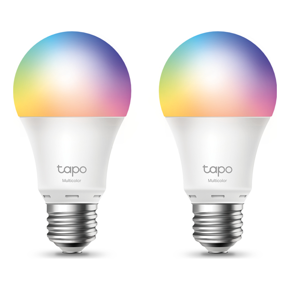 Focos Inteligentes TP-LINK Tapo L530E E27 de 8.7 W, 806 lm, RGB y Wi-Fi, Paquete de 2